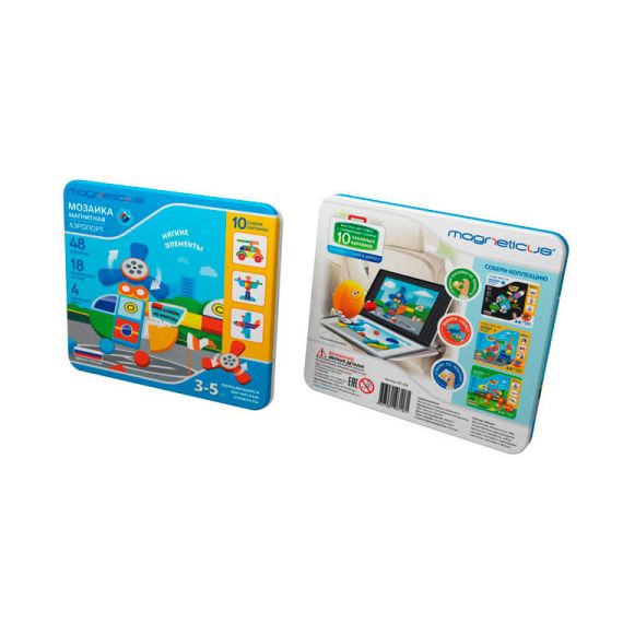 MAGNETICUS MC-006 РАЗВИВАЮЩИЙ НАБОР / КОНСТРУКТОР МАГНИТНАЯ МОЗАИКА "АЭРОПОРТ"