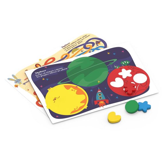 MAGNETICUS POL-008  РАЗВИВАЮЩИЙ НАБОР / КОНСТРУКТОР. ИГРОВОЙ МАГНИТНЫЙ НАБОР “ФОРМЫ И ЦВЕТА”