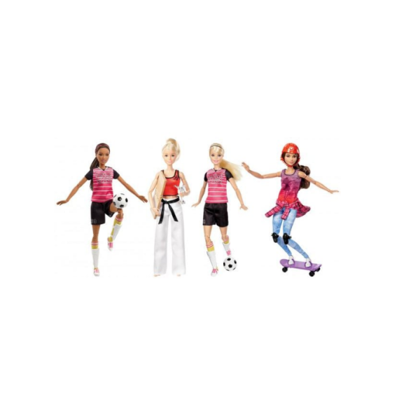 MATTEL BARBIE DVF68 КУКЛА БАРБИ СПОРТСМЕНКА ИЗ СЕРИИ «БЕЗГРАНИЧНЫЕ ДВИЖЕНИЯ»