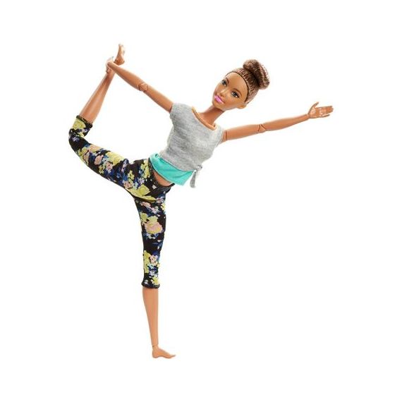 MATTEL BARBIE FTG80 НОВИНКА! КУКЛА БАРБИ MADE TO MOVE ФИТНЕС "ДВИГАЙСЯ КАК Я"