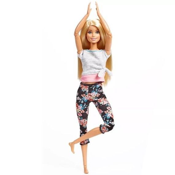 MATTEL BARBIE FTG80 НОВИНКА! КУКЛА БАРБИ MADE TO MOVE ФИТНЕС "ДВИГАЙСЯ КАК Я"