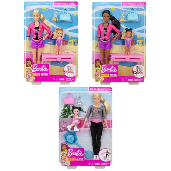 MATTEL BARBIE FXP37 ИГРОВОЙ НАБОР BARBIE "СПОРТИВНАЯ КАРЬЕРА" В АССОРТИМЕНТЕ