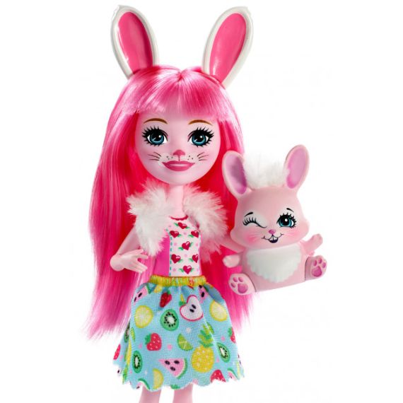 MATTEL ENCHANTIMALS FXM73 КУКЛА MATTEL ENCHANTIMALS КРОЛИК БРИ И ЕЕ ПИТОМЕЦ