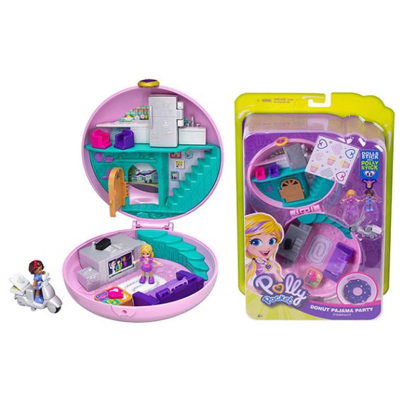 MATTEL POLLY POCKET FRY35 ИГРОВОЙ НАБОР "МИР ПОЛЛИ" BIG POCKET WORLD
