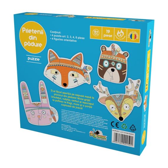 NORIE NOR2501 ПАЗЛЫ PREMIUM - ДРУЗЬЯ ИЗ ЛЕСА