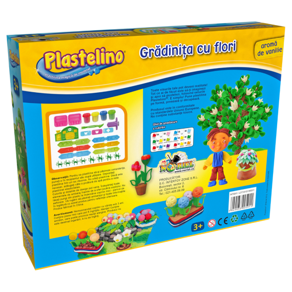 NORIEL INT5911 PLASTELINO - САД С ЦВЕТАМИ II