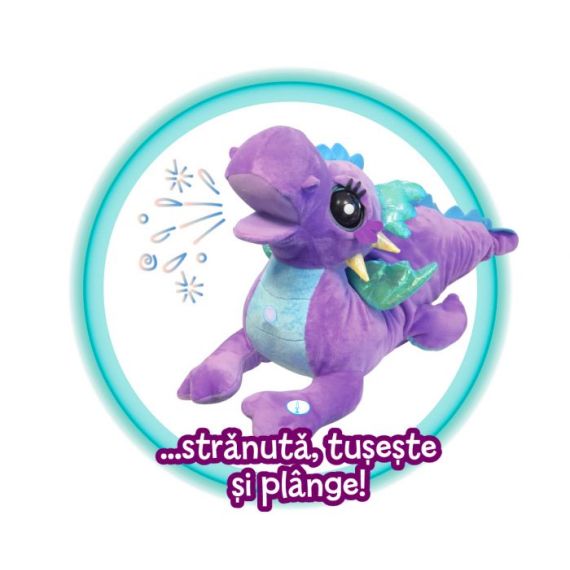 NORIEL INT6819 МЯГКАЯ ИНТЕРАКТИВНАЯ ИГРУШКА NORIEL PETS - ДРАКОНЧИК БЛУМИ