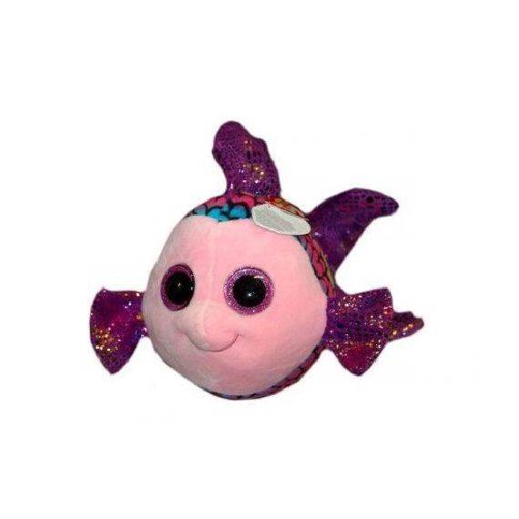 TY TY37150 МЯГКАЯ ИГРУШКА МНОГОЦВЕТНАЯ РЫБКА FLIPPY 24 СМ