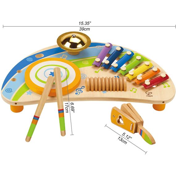 HAPE E0612A МУЗЫКАЛЬНАЯ ИГРУШКА "MIGHTY MINI BAND"