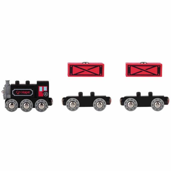 HAPE E3717A ИГРОВОЙ НАБОР ПАРОВОЙ ГРУЗОВОЙ ПОЕЗД “STEAM ERA FREIGHT TRAIN”