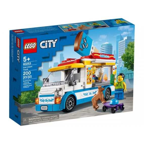 LEGO CITY 60253 КОНСТРУКТОР ГРУЗОВИК МОРОЖЕНЩИКА