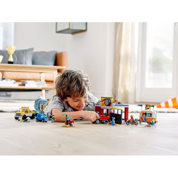 LEGO CITY 60258 КОНСТРУКТОР ТЮНИНГ-МАСТЕРСКАЯ