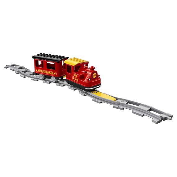LEGO DUPLO 10874 "STEAM TRAIN"  ПОЕЗД НА ПАРОВОЙ ТЯГЕ