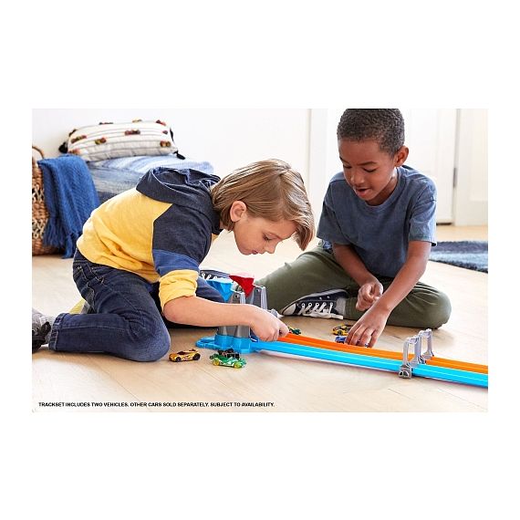 MATTEL HOT WHEELS GFH85 АВТОМОБИЛЬНЫЙ ТРЕК MATTEL HOT WHEELS ДВОЙНАЯ ПЕТЛЯ