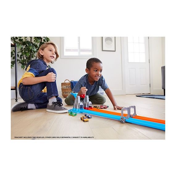 MATTEL HOT WHEELS GFH85 АВТОМОБИЛЬНЫЙ ТРЕК MATTEL HOT WHEELS ДВОЙНАЯ ПЕТЛЯ