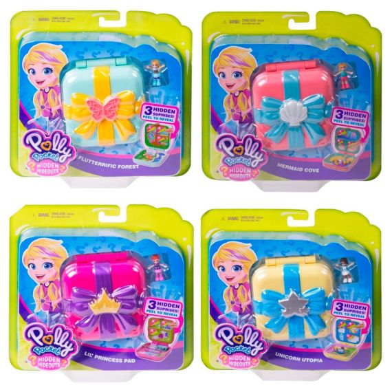 MATTEL POLLY POCKET GDK76 ИГРОВОЙ НАБОР МИНИ-МИР (В АССОРТИМЕНТЕ)