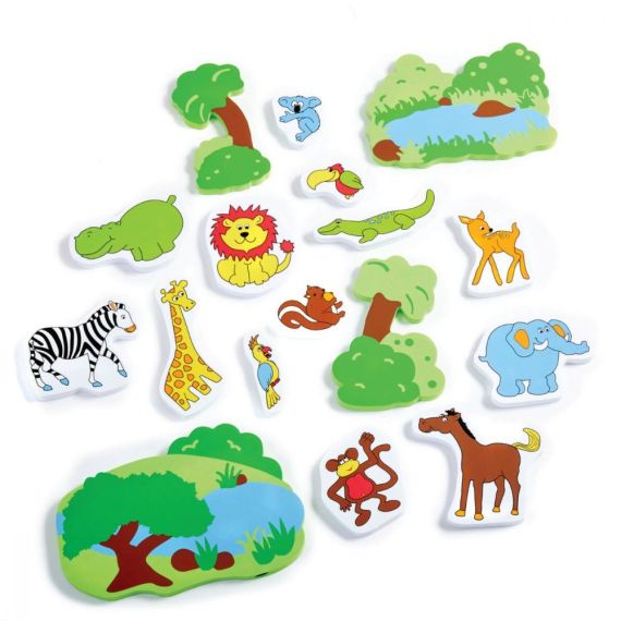 NORIEL 547005 НАБОР 17 ФИГУРОК EDUSHAPE MAGIC CREATION BATH - «ДЖУНГЛИ» - CUMP?RA ?N CHI?IN?U, MOLDOVA - UNO.MD