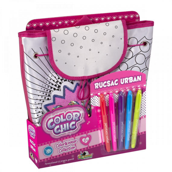 NORIEL INT0076 ГОРОДСКОЙ РЮКЗАК С ДВУСТОРОННИМИ ПАЙЕТКАМИ "COLOR CHIC"