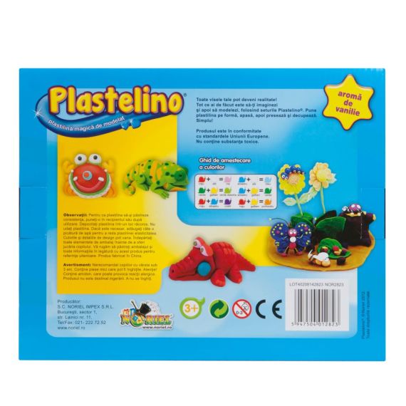 NORIEL INT5430 PLASTELINO -  ПЛАСТИЛИН НАБОР ДЛЯ МОДЕЛИРОВАНИЯ