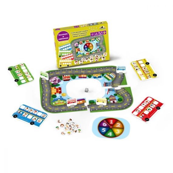 NORIEL NOR4093 РАЗВИВАЮЩАЯ ИГРА  - СЧИТАЙ И ПУТЕШЕСТВУЙ