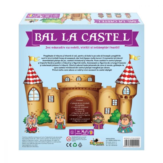 NORIEL NOR4222 НАСТОЛЬНАЯ ИГРА "БАЛ В ЗАМКЕ"