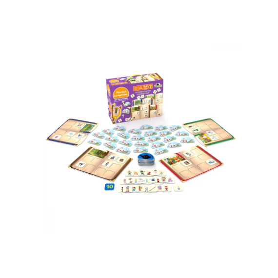 NORIEL NOR4321 НАСТОЛЬНАЯ ИГРА НАСТОЛЬНАЯ ИГРА СКАЗКИ С НОМЕРАМИ, NORIEL GAMES