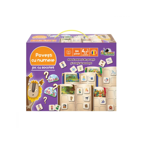NORIEL NOR4321 НАСТОЛЬНАЯ ИГРА НАСТОЛЬНАЯ ИГРА СКАЗКИ С НОМЕРАМИ, NORIEL GAMES