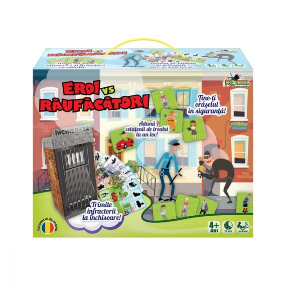 NORIEL NOR8387 НАСТОЛЬНАЯ ИГРА "ГЕРОИ ПРОТИВ ЗЛОДЕЕВ"