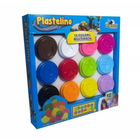 NORIEL PLASTELINO INT5379 ПЛАСТЕЛИНО - НАБОР 12 ЦВЕТОВ ПЛАСТИЛИНА