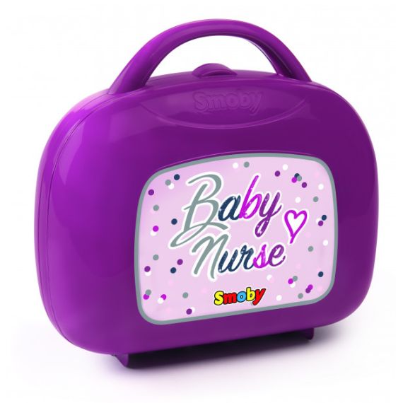 SMOBY 220341 КЕЙС SMOBY TOYS BABY NURSE ПРОВАНС С АКСЕССУАРАМИ ДЛЯ КОРМЛЕНИЯ И УХОДА