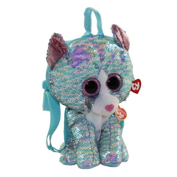 TY TY95033 МЯГКАЯ ИГРУШКА-РЮКЗАК "КОШКА WHIMSY" 25 СМ