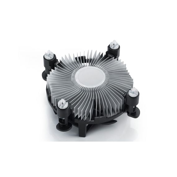 DEEPCOOL COOLER "CK-11509", SOCKET 775/1150/1151/1155, UP TO 65W, 92X92X25MM, 2200RPM, 26.8DBA, 38.62CFM, 3PIN, HYDRO BEARING, ALUMINIUM HEATSINK