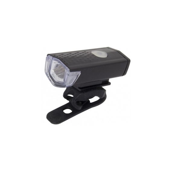 BIKE FRONT LED LIGHT ESPERANZA EOT022 AVIOR, 250 LM, 3 LIGHTING MODE, SPLASH RESISTANT, RECHARGEABLE, BUILT-IN 800MAH BATTERY, SET: LAMP, USB CABLE, M