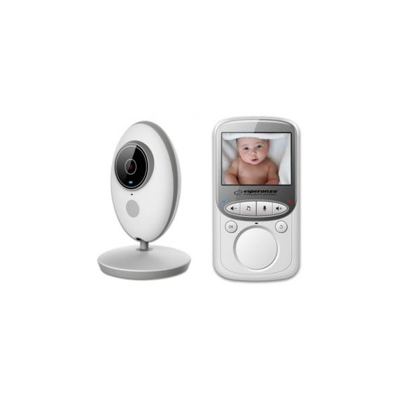 BABY MONITOR ESPERANZA JUAN EHM003, LCD 2.4",  RANGE: 50M INDOOR, 260M OUTDOOR, AUTOMATIC NIGHT VISION, VOX FUNCTION, LONG BATTERY LIFE (UP TO 20 HOUR