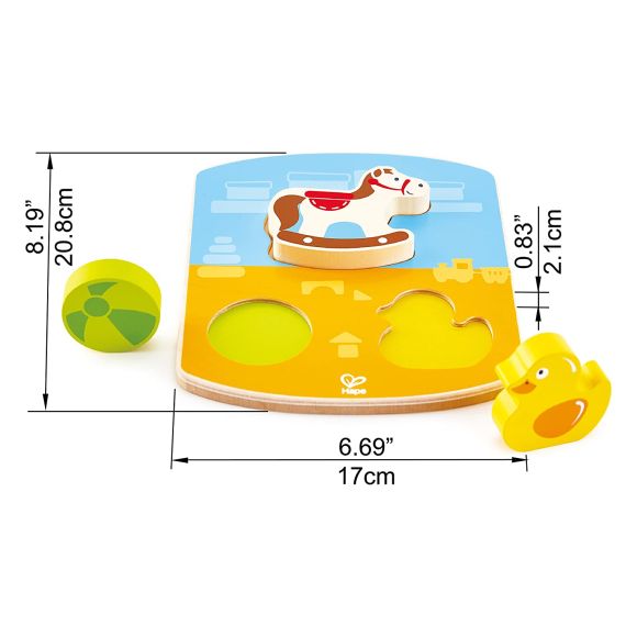 HAPE E1452A ПАЗЛ CHUNKY TOY