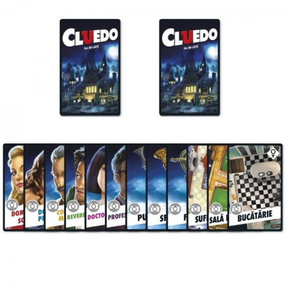 HASBRO E7589 КАРТОЧНАЯ ИГРА CLUEDO