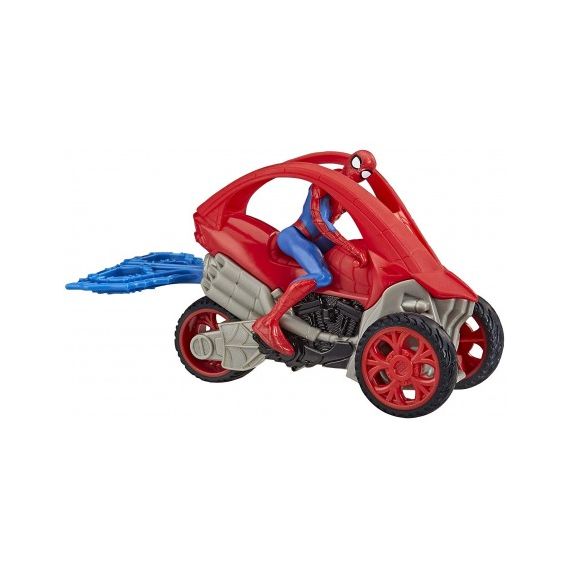 HASBRO MARVEL E7332 - ФИГУРКА SPIDER-MAN С ATV "RIP N GO"