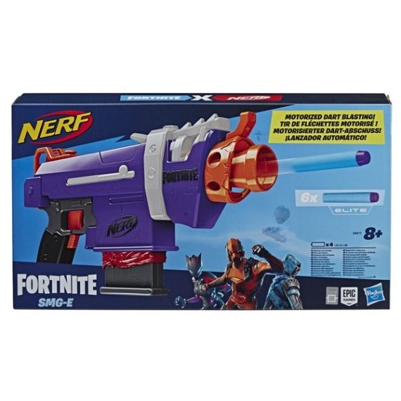 HASBRO NERF E8977 БЛАСТЕР ФОРТНАЙТ SMG-E NERF