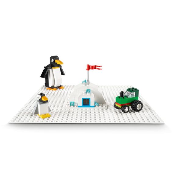 LEGO CLASSIC 11010 БЕЛАЯ БАЗОВАЯ ПЛАСТИНА