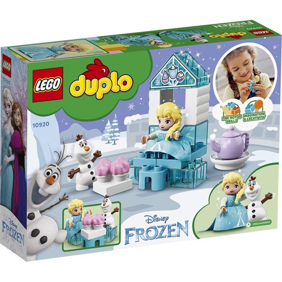 LEGO DUPLO 10920 КОНСТРУКТОР ЛЕГО ДУПЛО ДИСНЕЙ ЧАЕПИТИЕ У ЭЛЬЗЫ И ОЛАФА