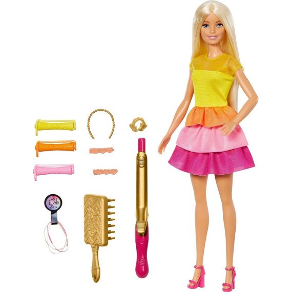 MATTEL BARBIE GBK24 КУКЛА ,,НЕВЕРОЯТНЫЕ КУДРИ''