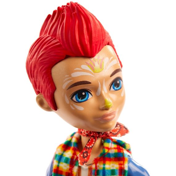 MATTEL ENCHANTIMALS GJX39 КУКЛА ,,РЕДВАРД С ПЕТУШКОМ''