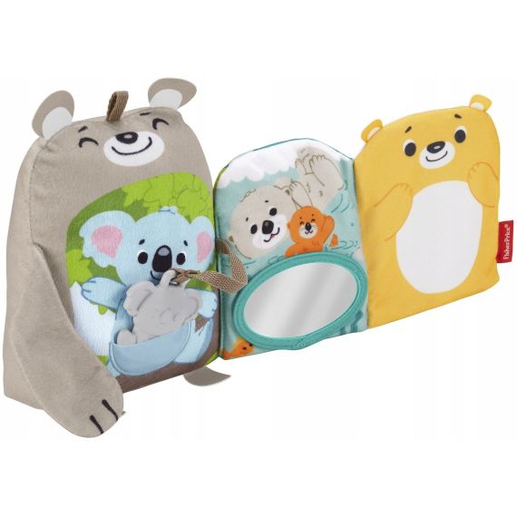 MATTEL FISHER-PRICE GJD37 МЯГКАЯ КНИЖЕЧКА "ЛЕСНЫЕ ДРУЗЬЯ"