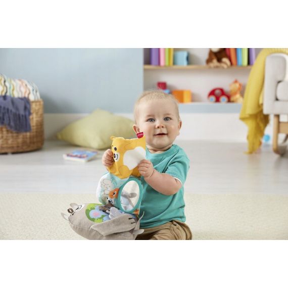 MATTEL FISHER-PRICE GJD37 МЯГКАЯ КНИЖЕЧКА "ЛЕСНЫЕ ДРУЗЬЯ"