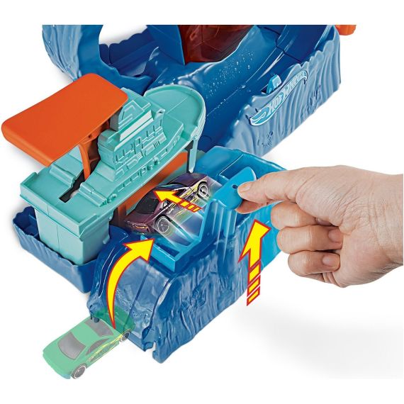 MATTEL HOT WHEELS GJL12 ТРЕК ,,ГОЛОДНАЯ АКУЛА-РОБОТ''