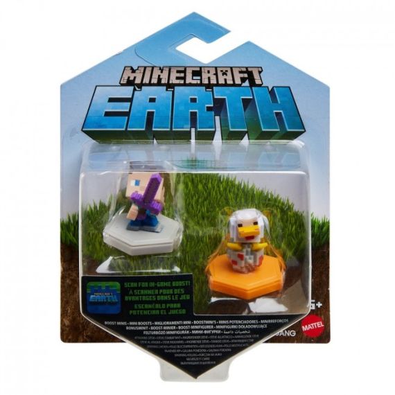 MATTEL MINECRAFT GKT41 НАБОР ИЗ 2 КОЛЛЕКЦИОННЫХ МИНИ-ФИГУРОК