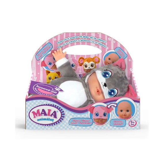 NORIEL INT0922 КУКЛА МАЙА ЗВЕРЕК-КОШЕЧКА