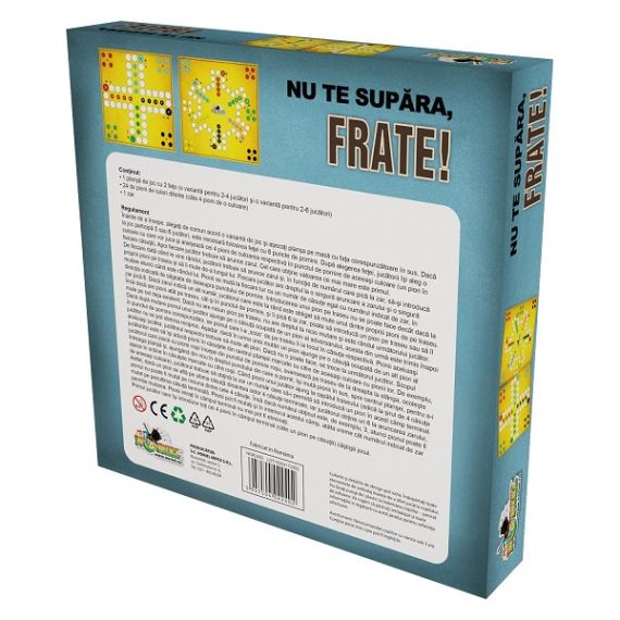 NORIEL NOR2402 - НАСТОЛЬНАЯ ИГРА "НЕ ОБИЖАЙСЯ, БРАТ! (ВИНТАЖ)