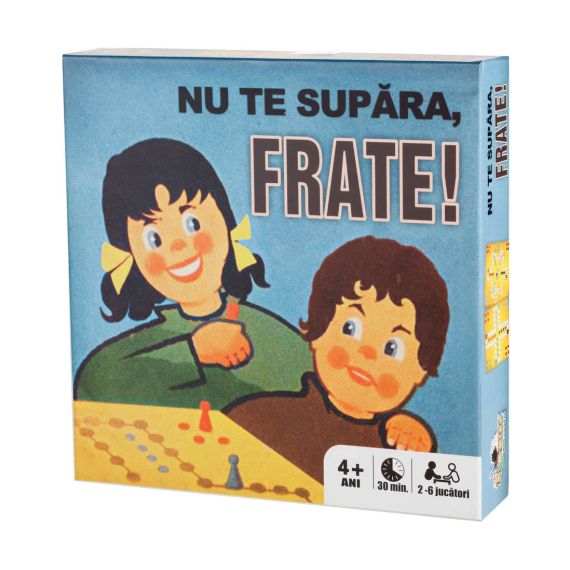 NORIEL NOR2402 - НАСТОЛЬНАЯ ИГРА "НЕ ОБИЖАЙСЯ, БРАТ! (ВИНТАЖ)