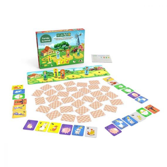 NORIEL NOR3220 НАСТОЛЬНАЯ ИГРА "СЕМЬЯ НА ФЕРМЕ"